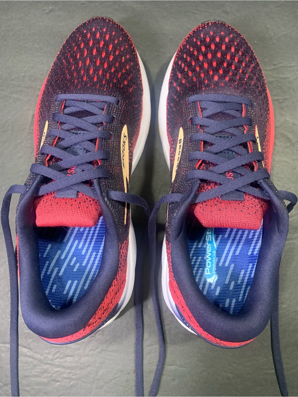 Brooks Ghost 16 Women’s Blue Red Running Walking Sneakers Shoe Size- 8.5 - Picture 7 of 12